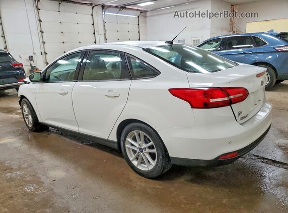 1FADP3F21JL226982 2018 FORD FOCUS Белый Задняя левая четверть