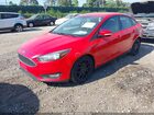 2016 Ford Focus Se Red vin: 1FADP3F22GL222738