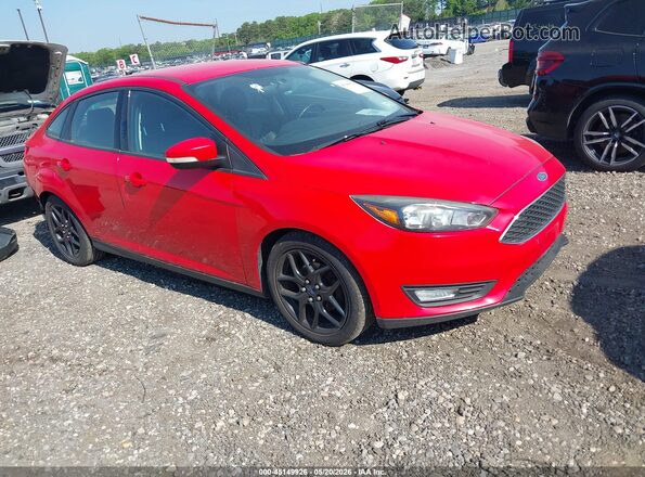 1FADP3F22GL222738 2016 FORD FOCUS Red Przód prawy
