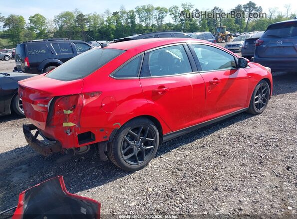 1FADP3F22GL222738 2016 FORD FOCUS Red Tył prawy