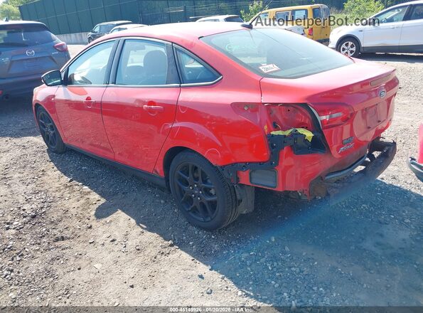 1FADP3F22GL222738 2016 FORD FOCUS Red Tył lewy