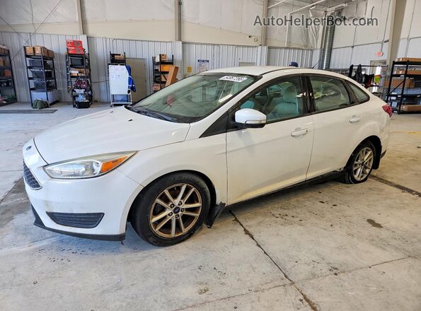 1FADP3F22GL329692 2016 FORD FOCUS White Vista tres cuartos delantera izquierda