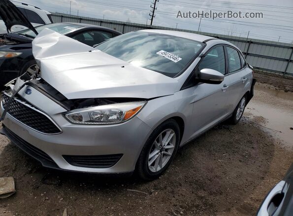 1FADP3F22HL221736 2017 FORD FOCUS Серебряный Передняя левая четверть
