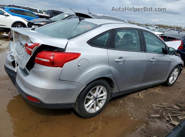 1FADP3F22HL221736 2017 FORD FOCUS Серебряный Задняя правая четверть