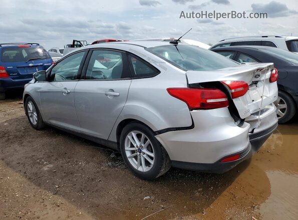 1FADP3F22HL221736 2017 FORD FOCUS Серебряный Задняя левая четверть