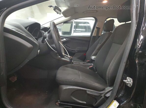 1FADP3F22HL295206 2017 FORD FOCUS Black წინა სალონის ხედი