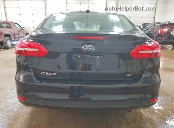 1FADP3F22HL295206 2017 FORD FOCUS Black უკანა ხედი