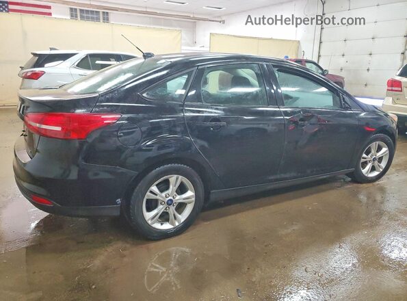 1FADP3F22HL295206 2017 FORD FOCUS Black უკანა მარჯვენა
