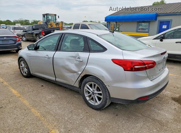 1FADP3F22HL323747 2017 FORD FOCUS Silver Rear left