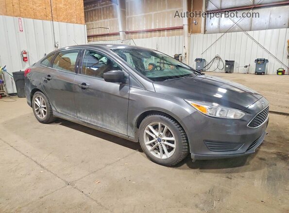 1FADP3F22JL262499 2018 FORD FOCUS Серый Передняя правая четверть