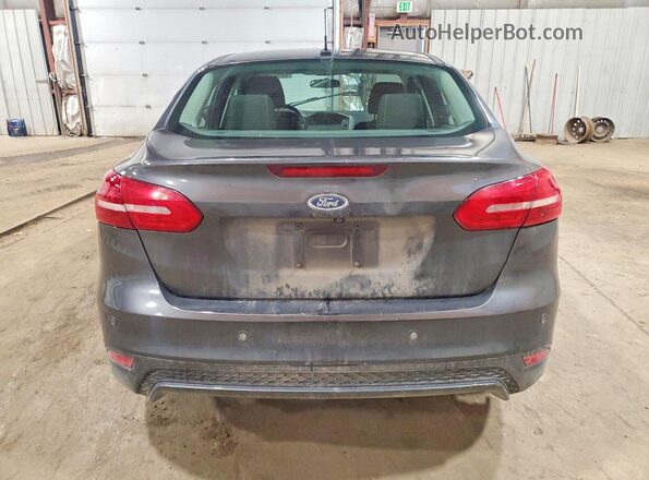 1FADP3F22JL262499 2018 FORD FOCUS Серый Вид сзади