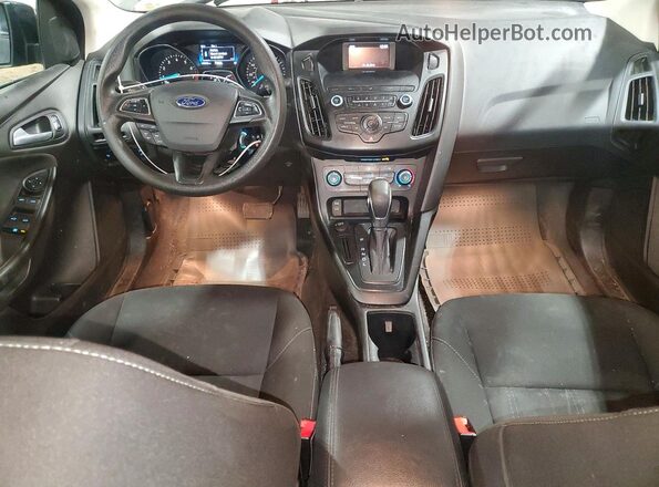 1FADP3F22JL262499 2018 FORD FOCUS Серый Вид панели приборов