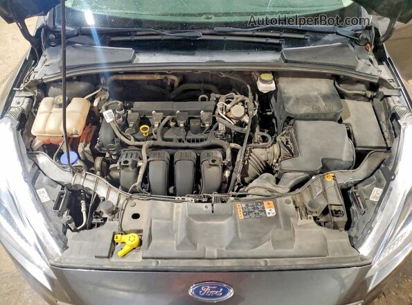 1FADP3F22JL262499 2018 FORD FOCUS Серый Вид задней части салона