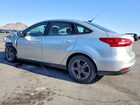 2018 Ford Focus Se Silver vin: 1FADP3F22JL278122