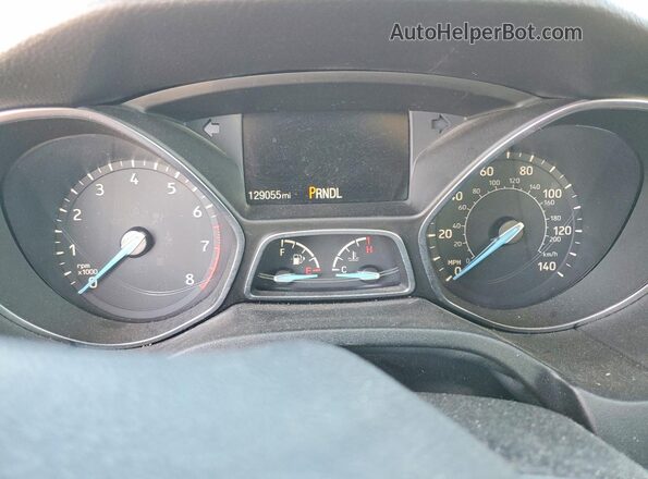 1FADP3F22JL278122 2018 FORD FOCUS Silver Widok zestawu wskaźników