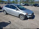 2016 Ford Focus Se Silver vin: 1FADP3F23GL216026