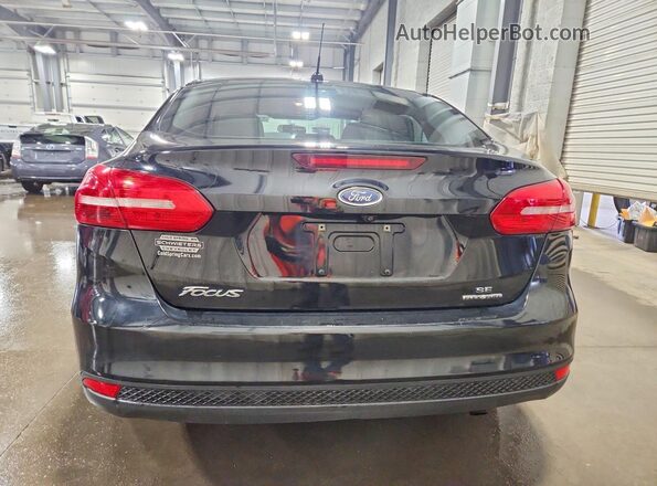 1FADP3F23GL222666 2016 FORD FOCUS Black Vista trasera