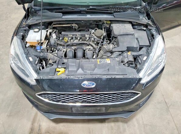 1FADP3F23GL222666 2016 FORD FOCUS Black Vista interior trasera