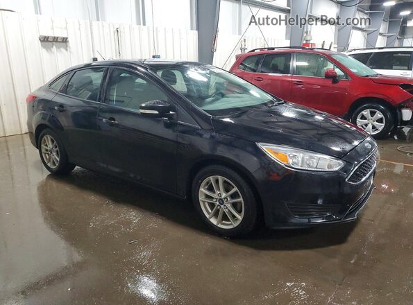 1FADP3F23GL222666 2016 FORD FOCUS Black Delantero derecho