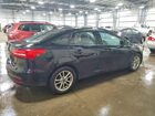 2016 Ford Focus Se Black vin: 1FADP3F23GL222666