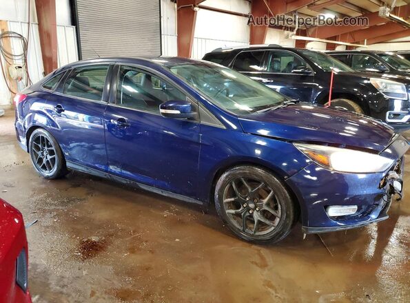 1FADP3F23GL252010 2016 FORD FOCUS Blue Przód prawy
