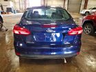 2016 Ford Focus Se Blue vin: 1FADP3F23GL252010