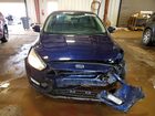 2016 Ford Focus Se Blue vin: 1FADP3F23GL252010