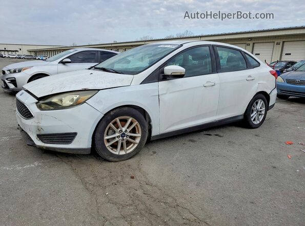 1FADP3F23GL341205 2016 FORD FOCUS White Vista tres cuartos delantera izquierda