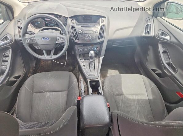 1FADP3F23GL342452 2016 FORD FOCUS Gray Dashboard view