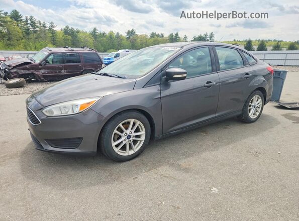1FADP3F23GL342452 2016 FORD FOCUS Gray Front left