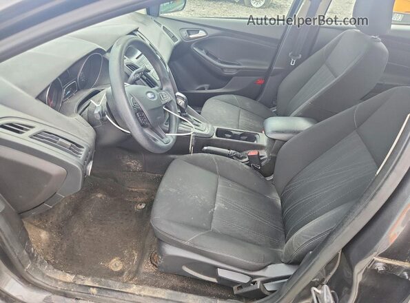 1FADP3F23GL342452 2016 FORD FOCUS Gray Front interior view