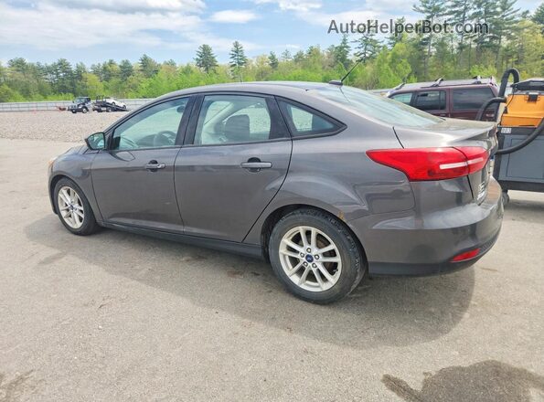 1FADP3F23GL342452 2016 FORD FOCUS Gray Rear left