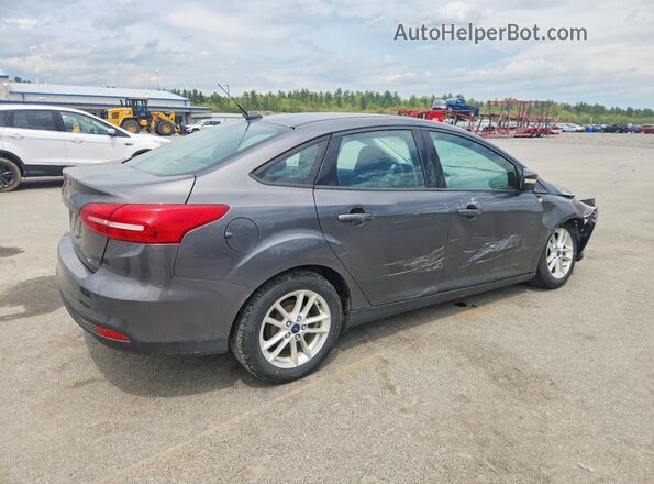 1FADP3F23GL342452 2016 FORD FOCUS Gray Rear right