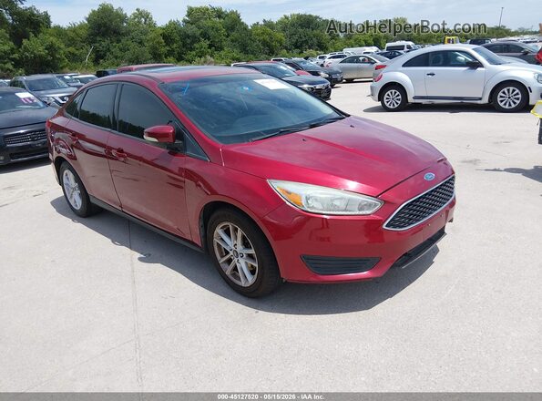 1FADP3F23GL369389 2016 FORD FOCUS Maroon წინა მარჯვენა