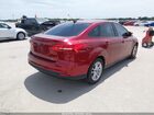 2016 Ford Focus Se Maroon vin: 1FADP3F23GL369389