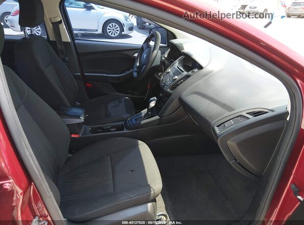 1FADP3F23GL369389 2016 FORD FOCUS Maroon წინა სალონის ხედი