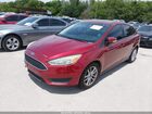 2016 Ford Focus Se Maroon vin: 1FADP3F23GL369389