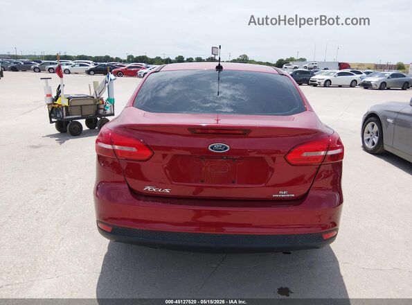 1FADP3F23GL369389 2016 FORD FOCUS Maroon 