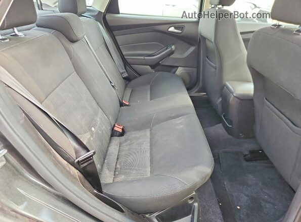 1FADP3F23GL383406 2016 FORD FOCUS Charcoal უკანა სავარძლების ხედი
