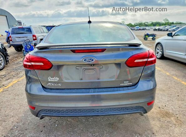 1FADP3F23GL383406 2016 FORD FOCUS Charcoal უკანა ხედი