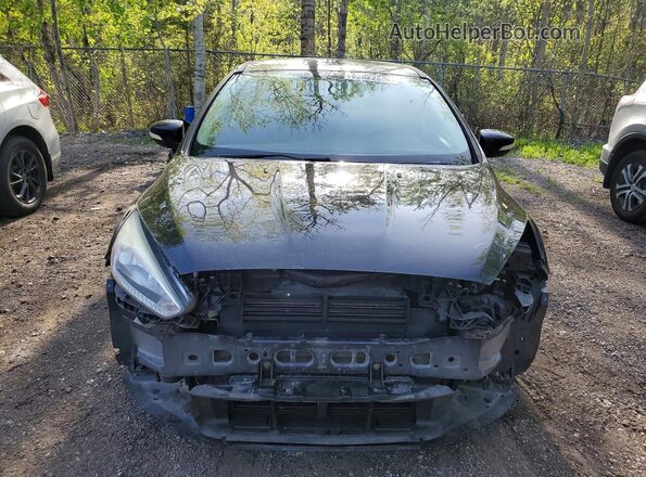 1FADP3F23HL265826 2017 FORD FOCUS Черный Вид спереди