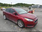 2017 Ford Focus Se Red vin: 1FADP3F23HL308495