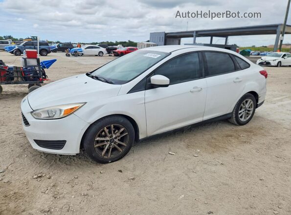 1FADP3F23JL214896 2018 FORD FOCUS White Vista tres cuartos delantera izquierda