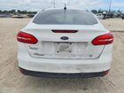 2018 Ford Focus Se White vin: 1FADP3F23JL214896