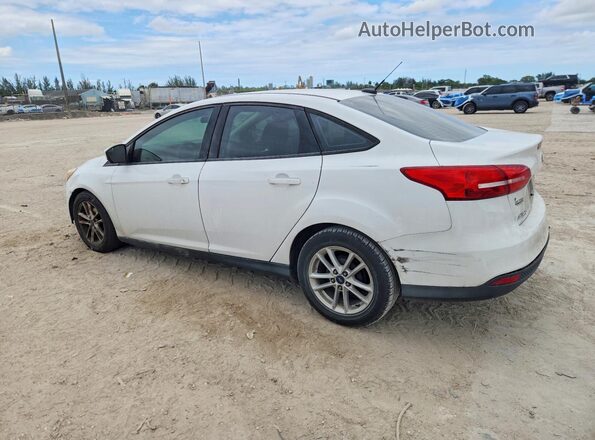 1FADP3F23JL214896 2018 FORD FOCUS White Trasero izquierdo