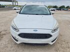 2018 Ford Focus Se White vin: 1FADP3F23JL214896