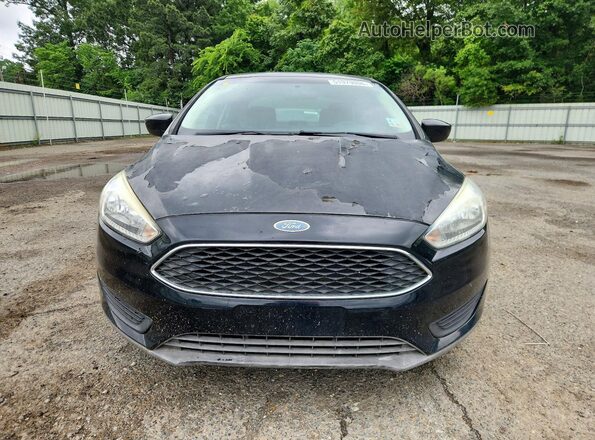 1FADP3F23JL272572 2018 FORD FOCUS Черный Вид спереди