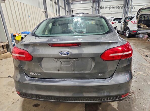 1FADP3F23JL278064 2018 FORD FOCUS Gray Widok z tyłu
