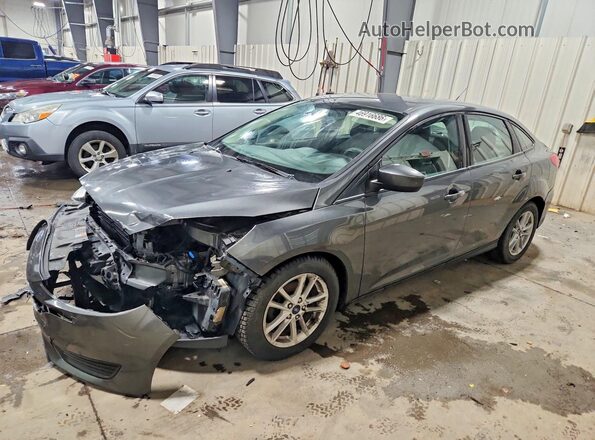 1FADP3F23JL278064 2018 FORD FOCUS Gray Przód lewy