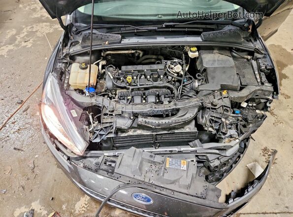 1FADP3F23JL278064 2018 FORD FOCUS Gray Widok wnętrza z tyłu